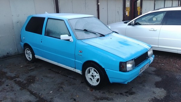 Fiat uno turbo 1,3 ie (Donatorbilen)