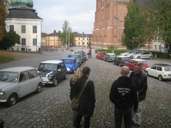 Samling för minnesstund vid Domkyrkan