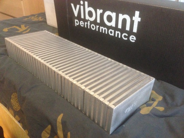 Vibrant intercooler.