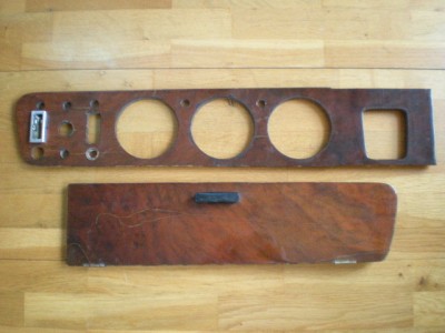Träinstrumentbräda
